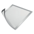 Durable DURAFRAME Magnetic Sign Holder, 8.5 x 11, Silver Frame, 2/Pack