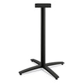 HON Between Standing-Height X-Base for 42" Table Tops, 32.68w x 41.12h, Black