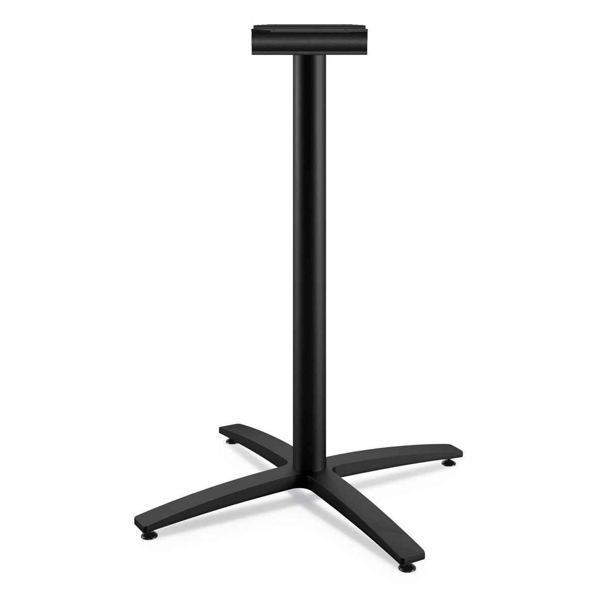 HON Between Standing-Height X-Base for 42" Table Tops, 32.68w x 41.12h, Black
