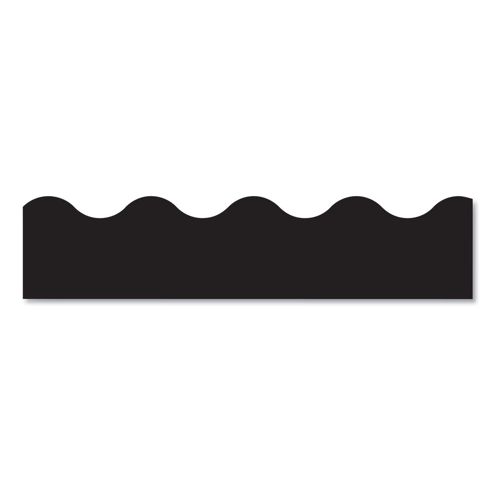 TREND Terrific Trimmers Solid Colors Board Trim, 2.25" x 39 ft, Black
