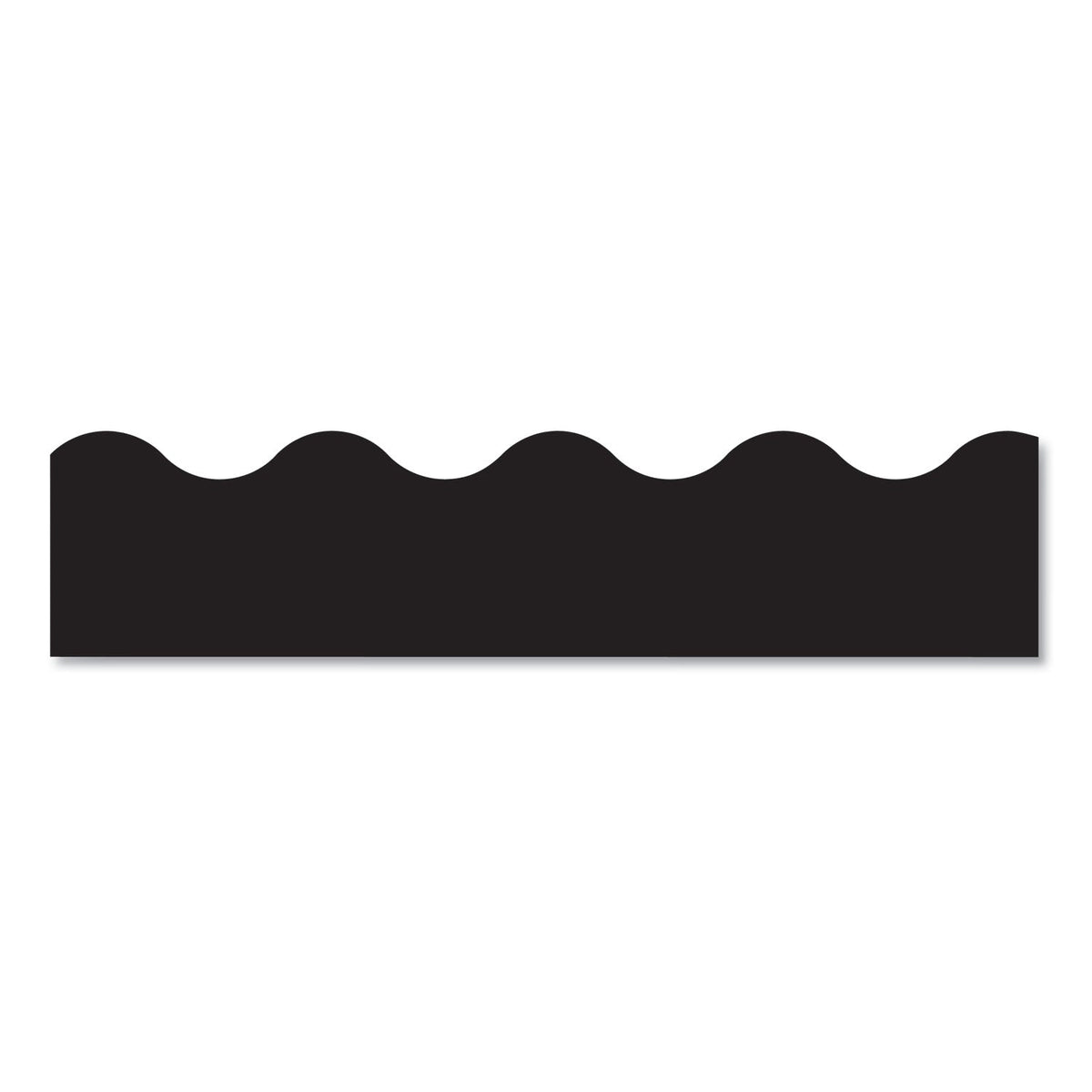 TREND Terrific Trimmers Solid Colors Board Trim, 2.25" x 39 ft, Black