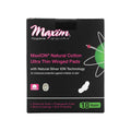 Maxim Hygiene Maxion Natural Ultra Thin Winged Pads, Super