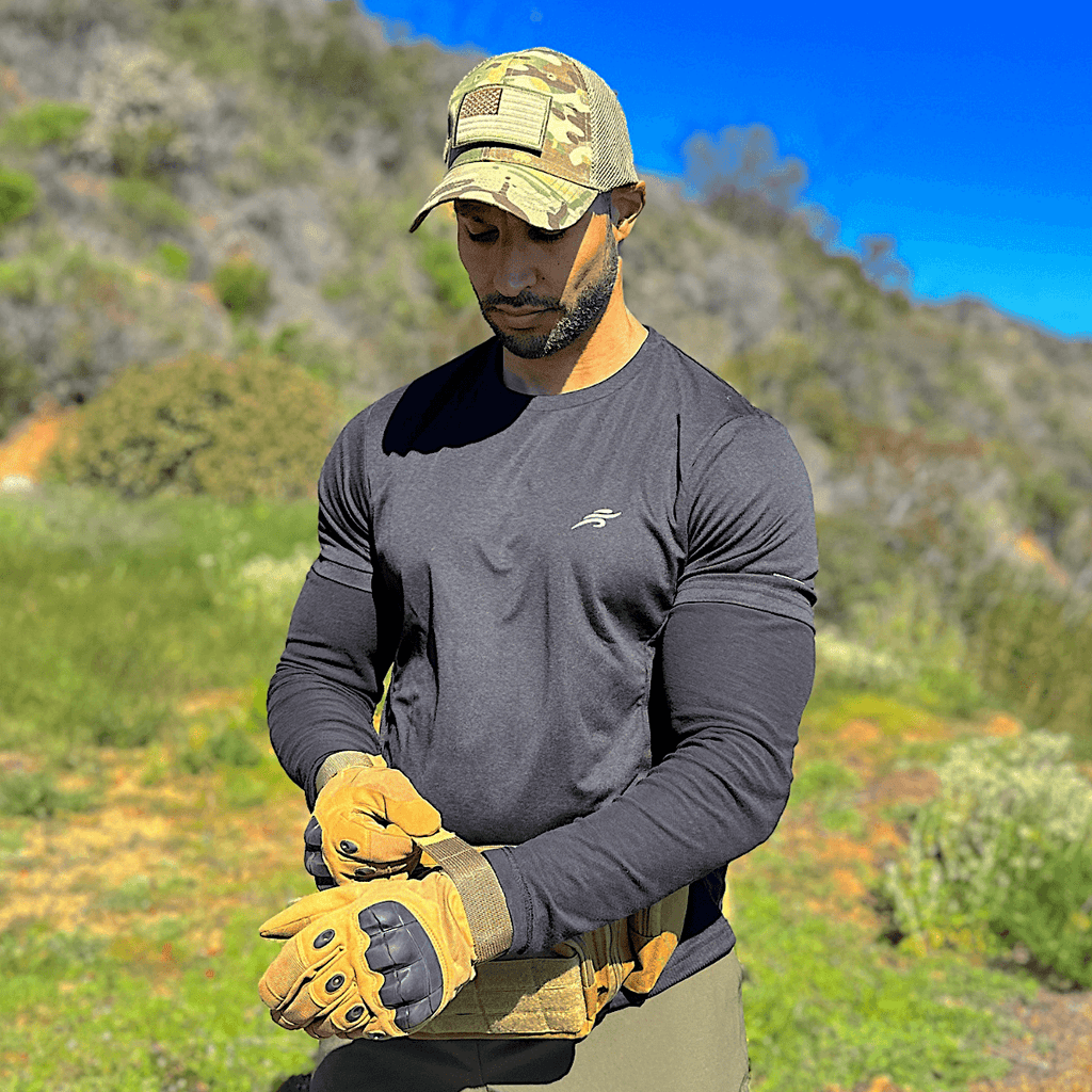 JupiterGear Military-Style Tactical Patch Hat with Adjustable Strap | Breathable & Unisex
