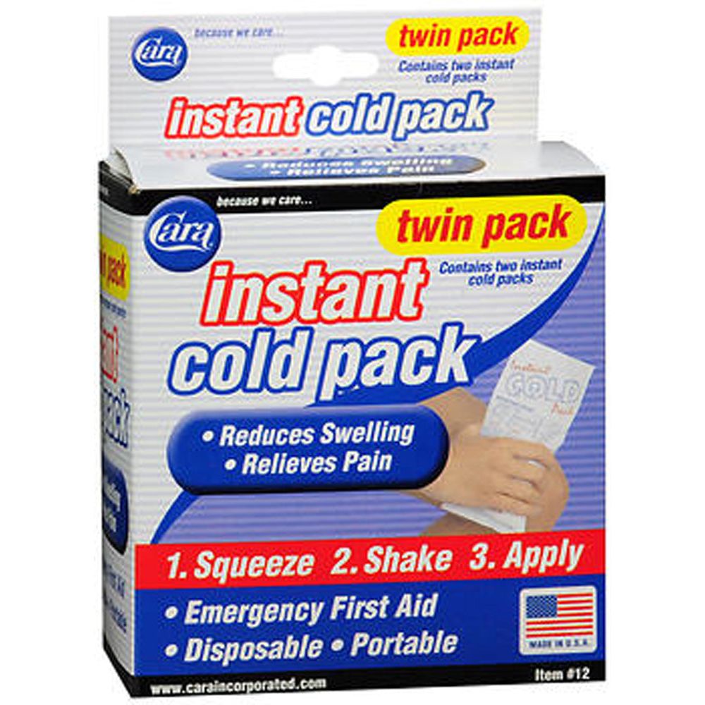 Cara® Instant Cold Pack, 2-Pack