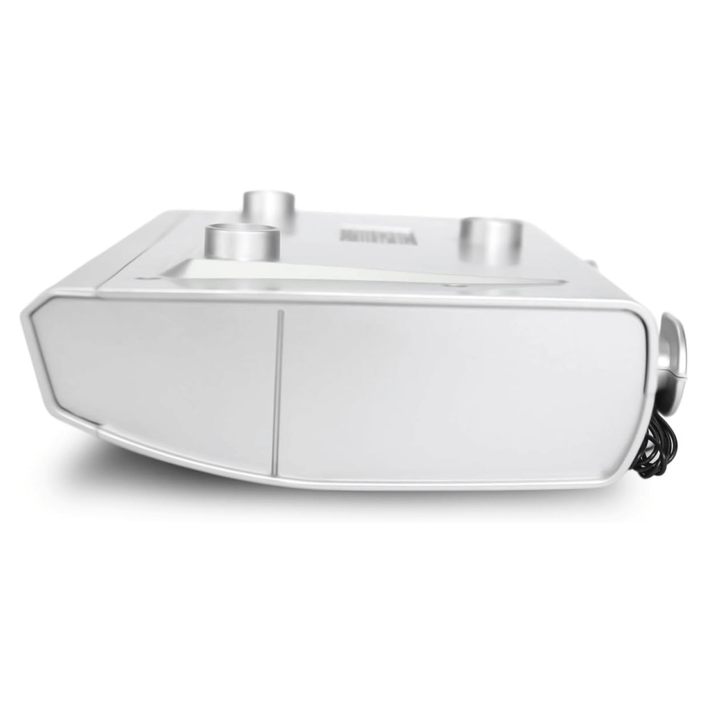 Emerson Under Cabinet FM Radio w Bluetooth, Station Memory and Clock with Timer
