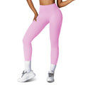 Women\'s High Waist Workout Leggings Tummy Control Compression Yoga Tight Pants Gym Pants Athletic Running Leggings with 25In Inseam No Front Seam