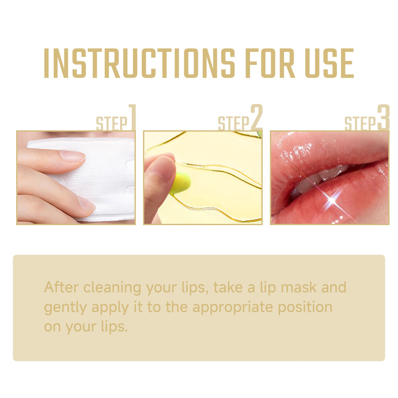 Collagen Lip Mask Repair Dry, Hydrating, Hydrating And Light Lip Line Lip Mask