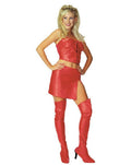 Luscious Leather Hot City Nights Pimps and Hos Adult Costume Medium 10-14