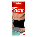 ACE Contoured Back Support, One Size Adjustable, Black