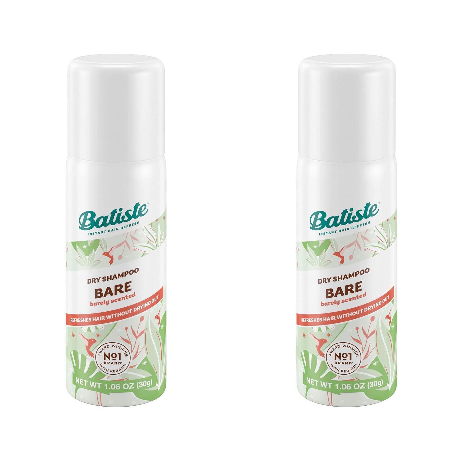 Batiste Dry Shampoo, Bare, Mini Travel Size 1.6 Oz