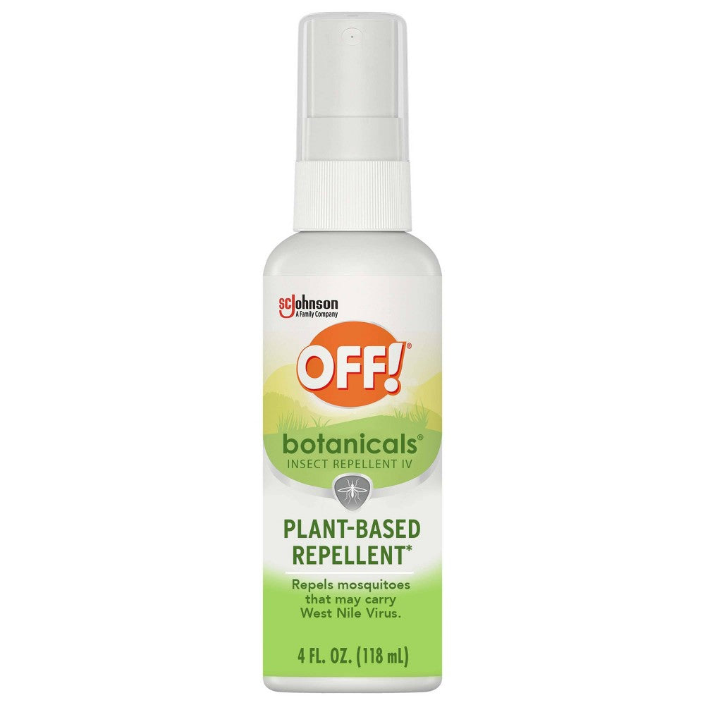 OFF! Botanicals Insect Repellent Spritz, Plant-Based & DEET-Free, 4 oz Spray