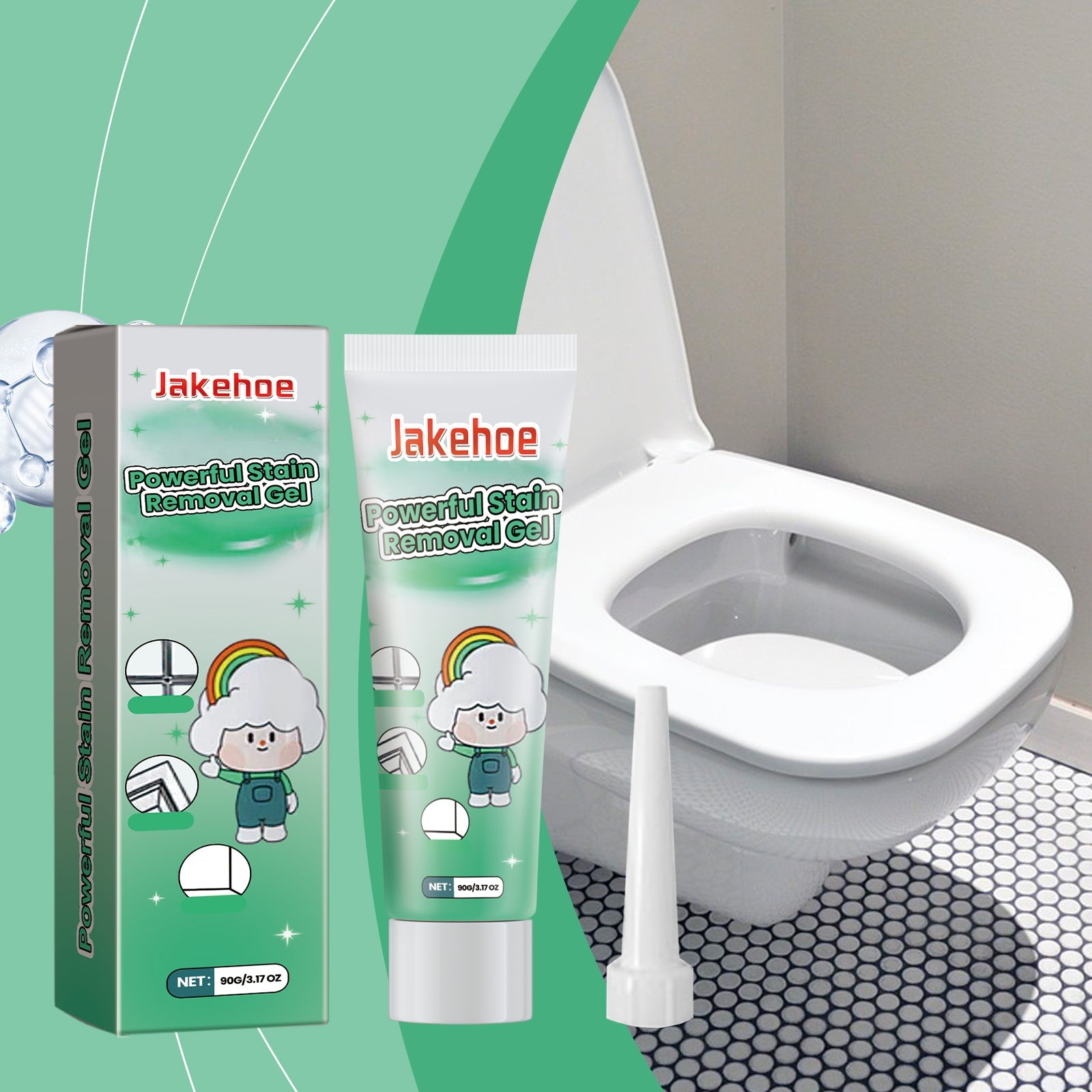 Decontamination Gel Household Cleaning Kitchen Bathroom Decontamination Oil Decontamination Multi-Functional Cleaner