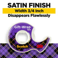 Scotch Tape, Gift Wrap, Satin Finish