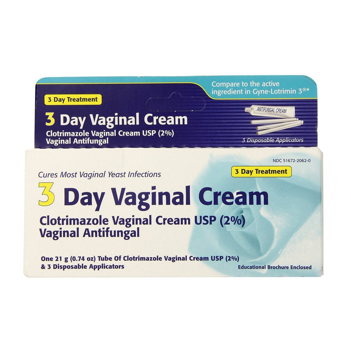 Taro 3 Day Vaginal Cream 0.74 Oz