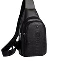 Crocodile-pattern Chest Trendy And Stylish Casual Crossbody Bag