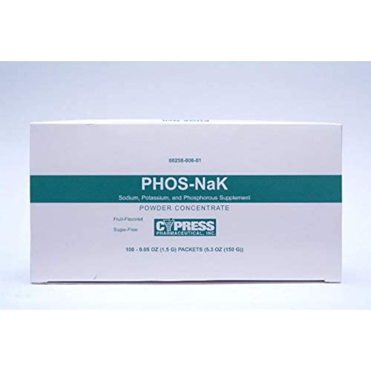 Cypress Pharmaceutical Phos-NaK – Fruit Flavored Powder Packets (100ct)