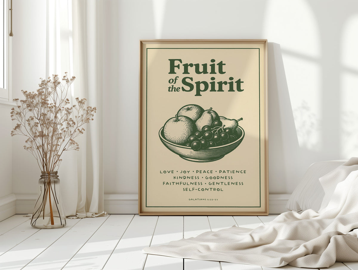 Fruit of the Spirit Print