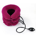 HailiCare Swan Neck Correction Artifact Cervical Traction Inflatable Portable Full Velvet Neck Guard