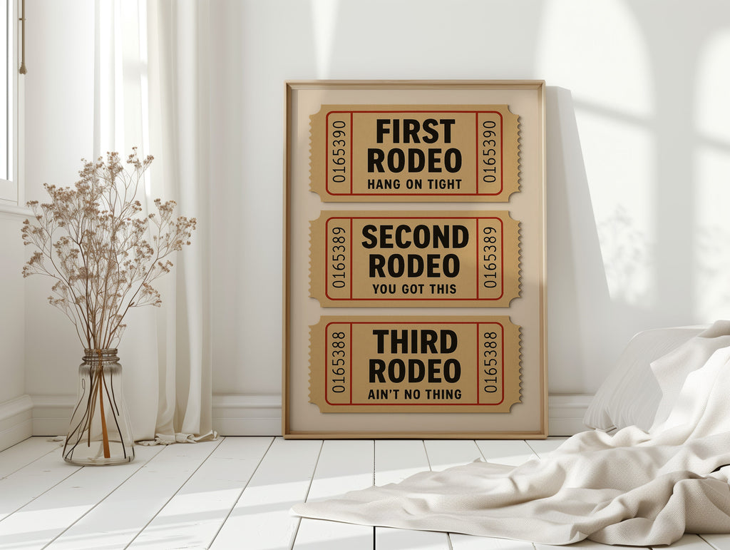 Rodeo Tickets – Life's Little Lessons, Western Style