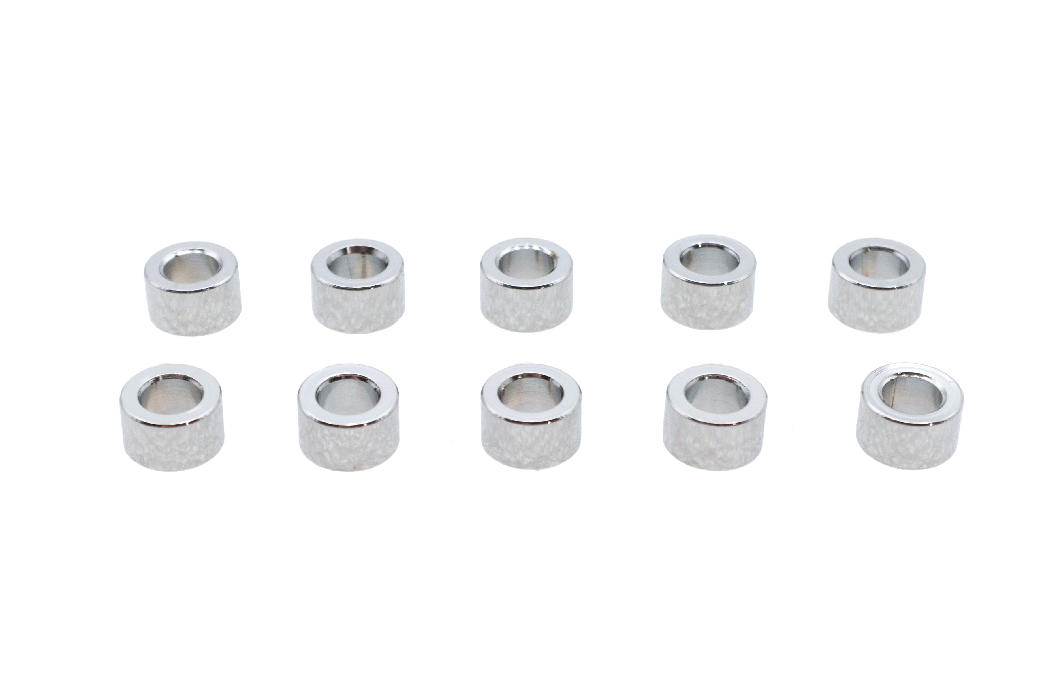 Chrome Spacers 1/4 inch x 7/16 inch x 3/16 inch - 20081