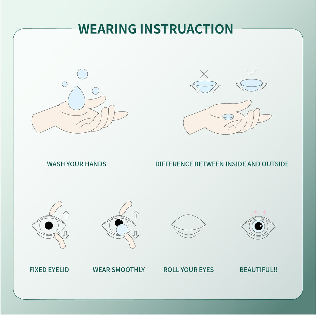 1Pcs FDA Certificate Eyes Beautiful Pupil Colorful Girl Cosplay Contact Lenses Gray