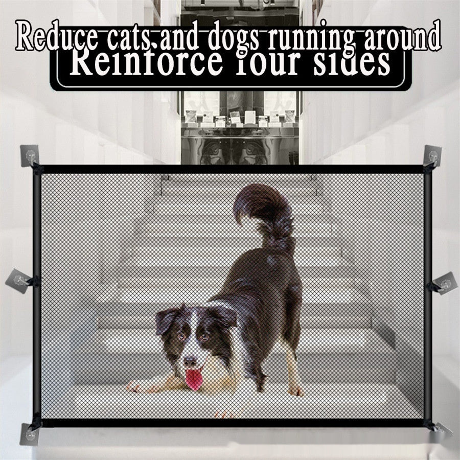 Pet Isolation Hole-free Net Indoor And Outdoor Safety Protective Barrier