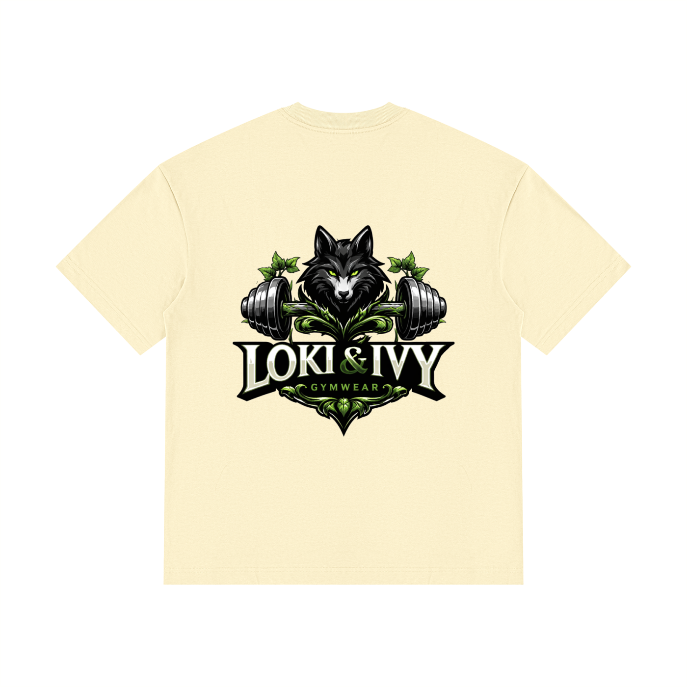 Loki & Ivy Unisex Drop Shoulder Cotton T-Shirt