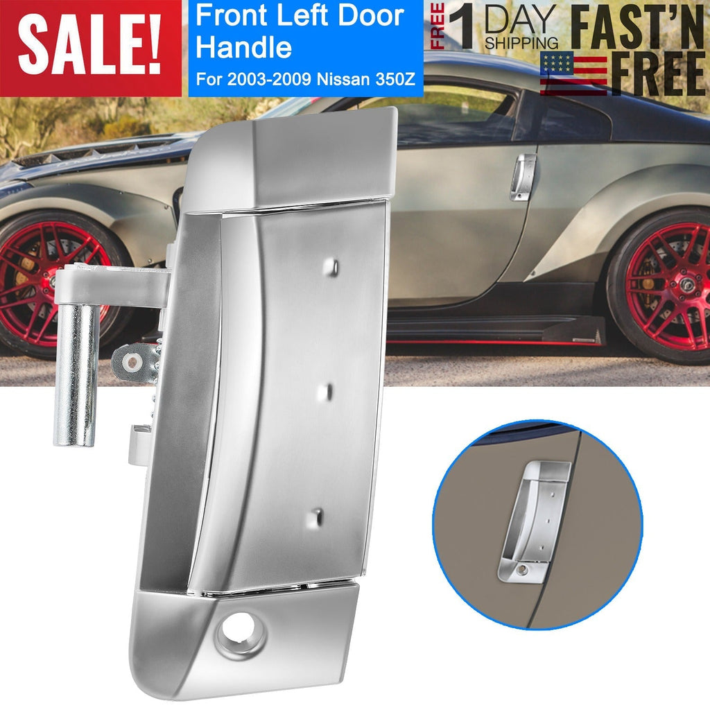 Left Driver Outside Exterior Door Handle For Nissan 350Z 2003-2009 Driver Side Door Handle