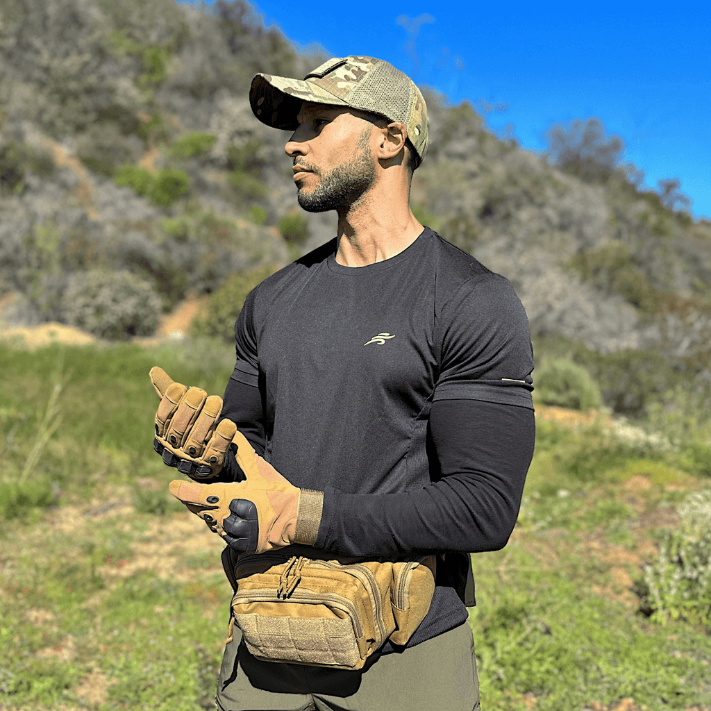 JupiterGear Military-Style Tactical Patch Hat with Adjustable Strap | Breathable & Unisex