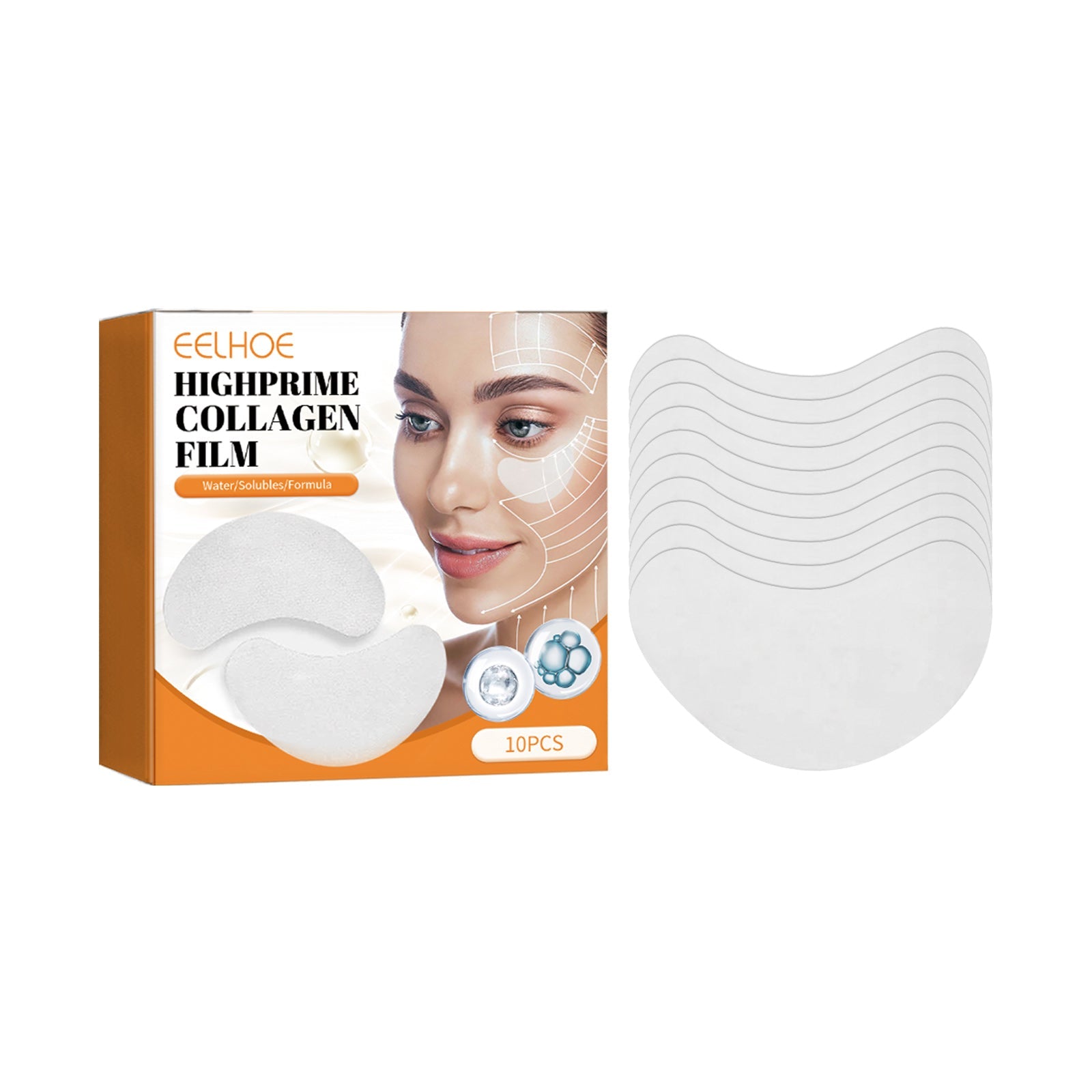 Collagen Eye Mask Collagen Essence Soft Skin Lifting Elastic Moisture Crystal Eye Mask