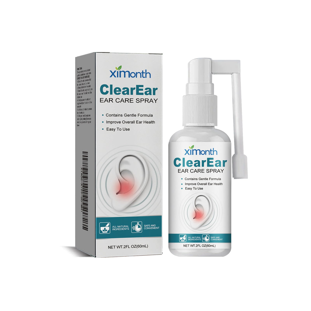 Tinnitus Care Spray For Lightheadedness, Tinnitus, Back And Ear Discomfort