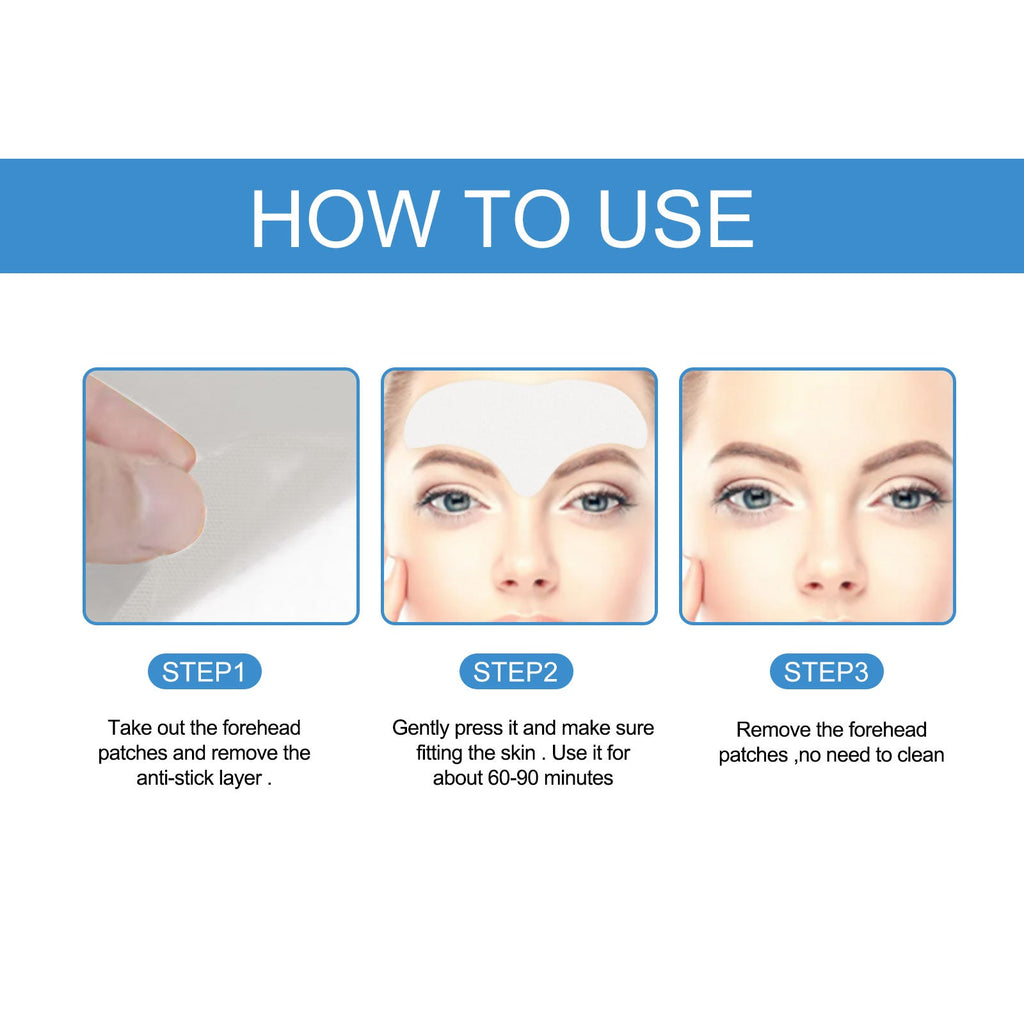 Forehead Care Patch Reduces Raised Head Lines, Firming Skin, Hydrating And Smoothing Skin Patch