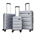 3-Piece Hardside Luggage Set 20/24/28 Inch Lightweight Hardside Suitcases