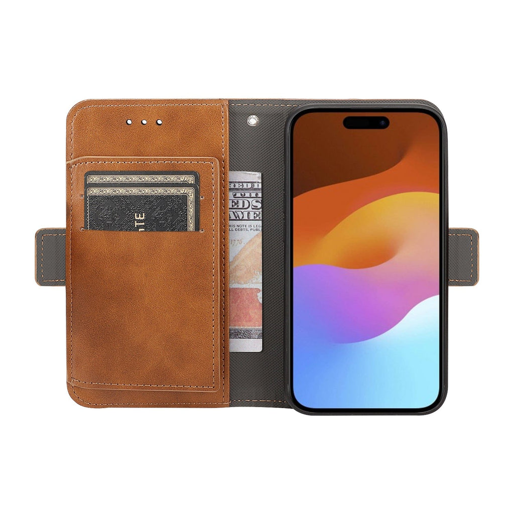 iPhone 15 Pro Max Leather Wallet Case with MagSafe - Card Holder | Indy Series