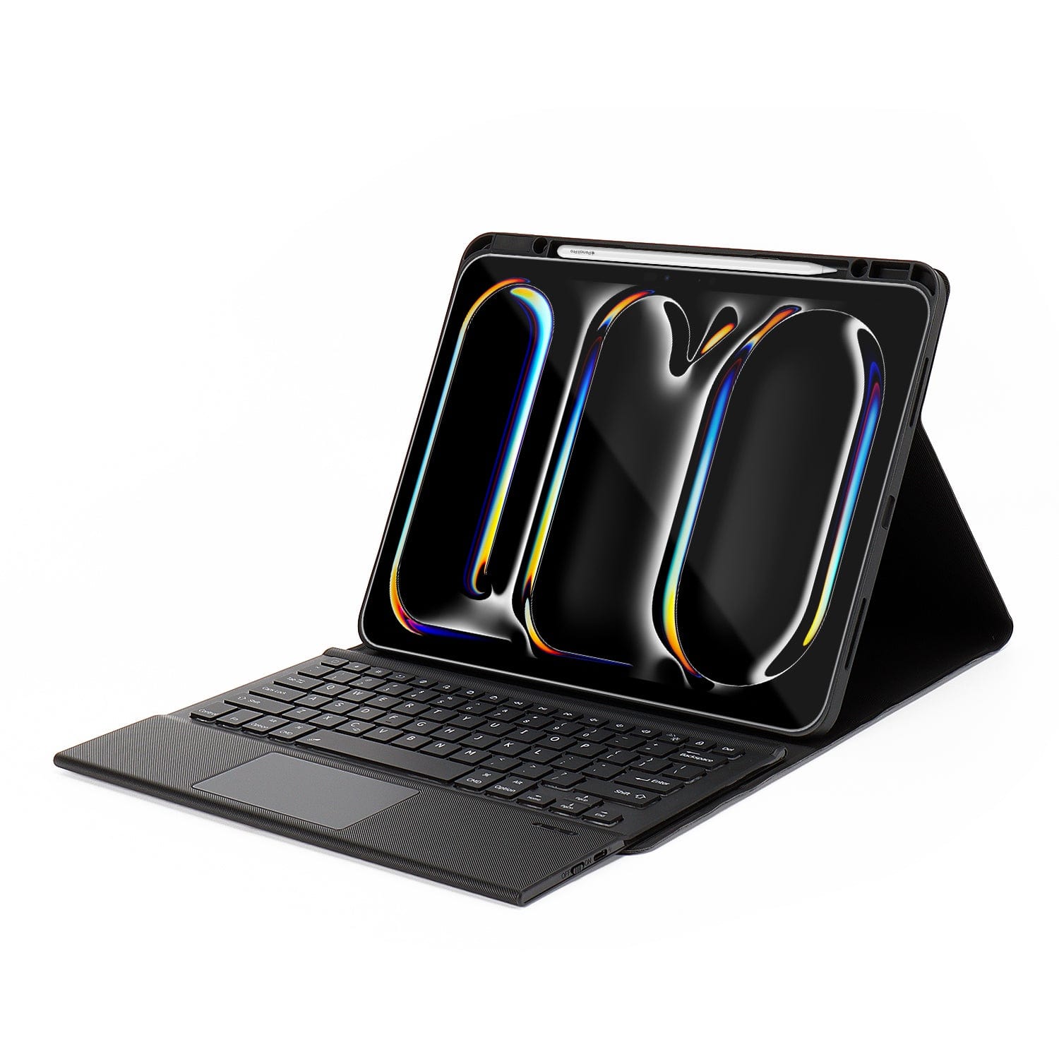 iPad Pro 11-inch (M4 2024 / M5 2025) Keyboard Case - Folio Design, Built-in Touchpad | Navigate Series