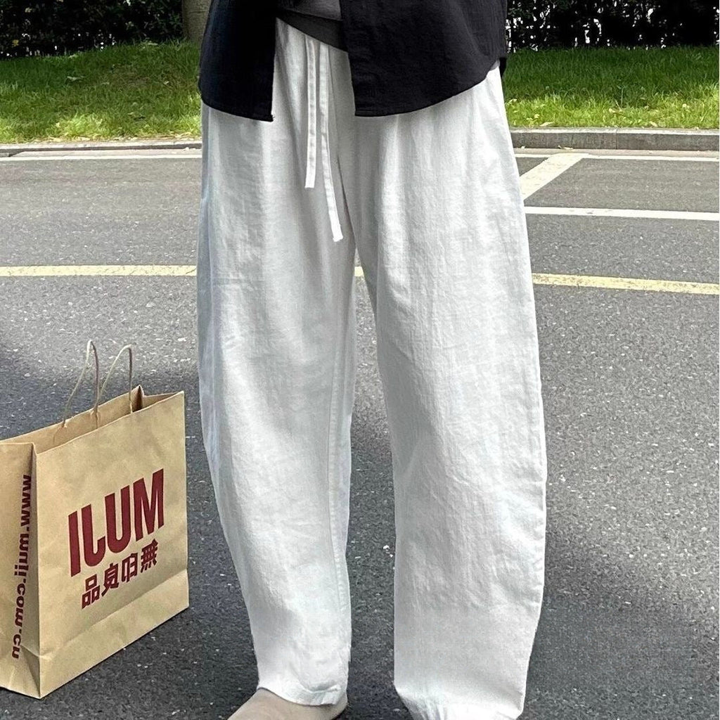 Mens Lightweight, Breathable Linen Pants