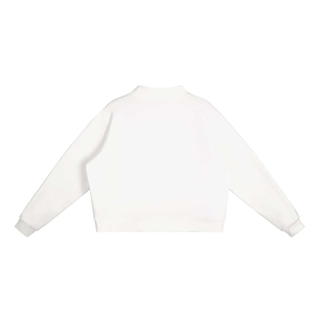 Loki & Ivy Essential Women's Fleece Mock-Neck Crew Sweatshirt