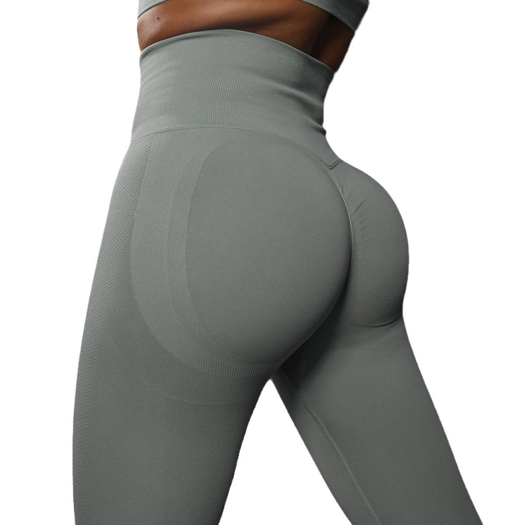 Women Seamless High Waist Yoga Pants Peach Butt Lifting Tights Running Workout Fitness Leggings