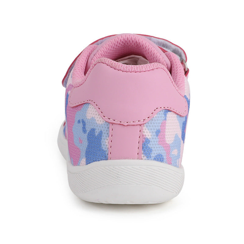 Children's Low-top Velcro Wide Toe Shoes
