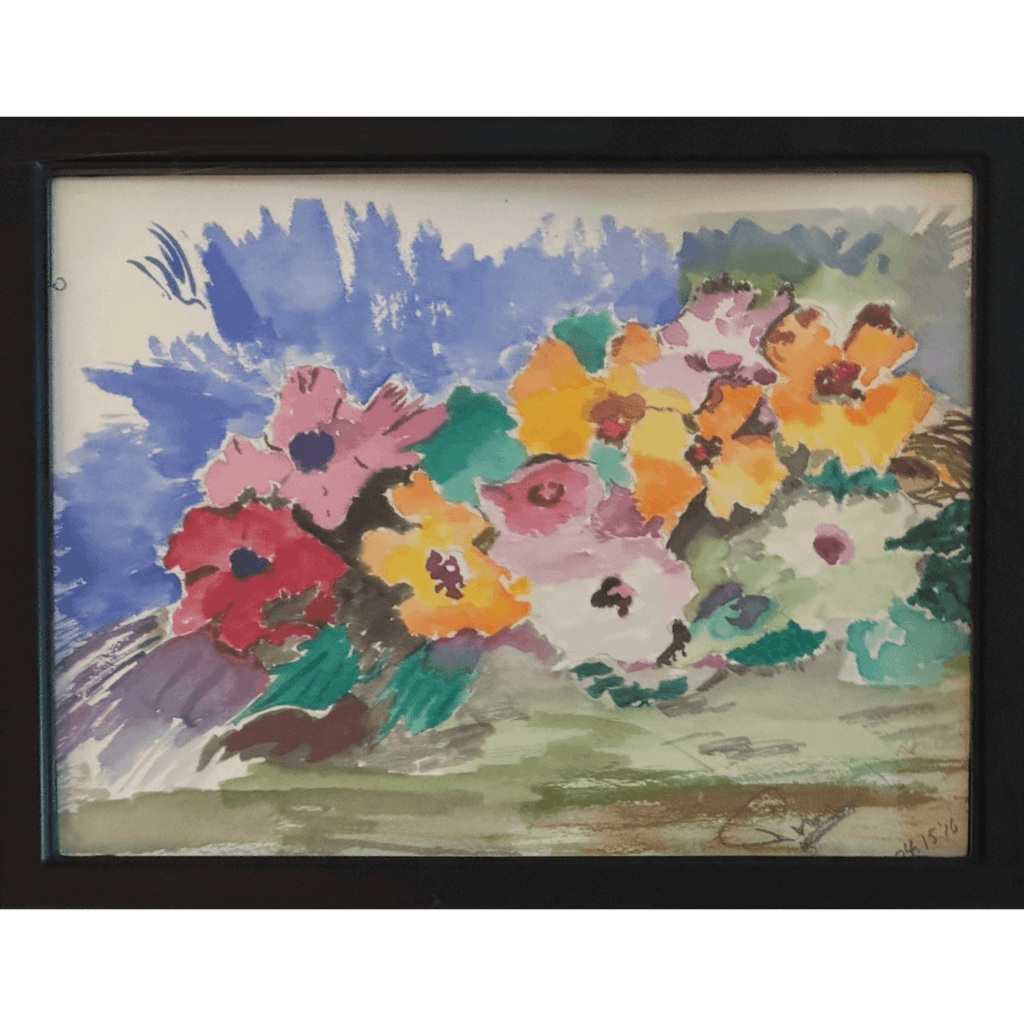 PimsArt Spring Garden Flower Bouquet Jigsaw Puzzle From Original Painting