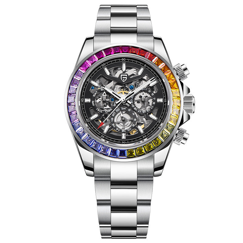 PAGANI DESIGN Mens Watch Multi-functional