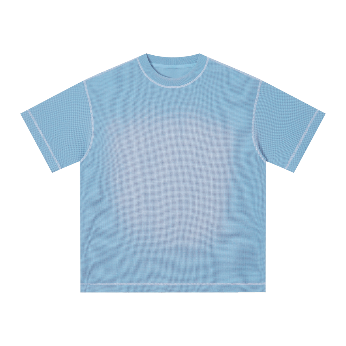 Loki & Ivy Unisex Sunfade Waffle Boxy T-Shirt