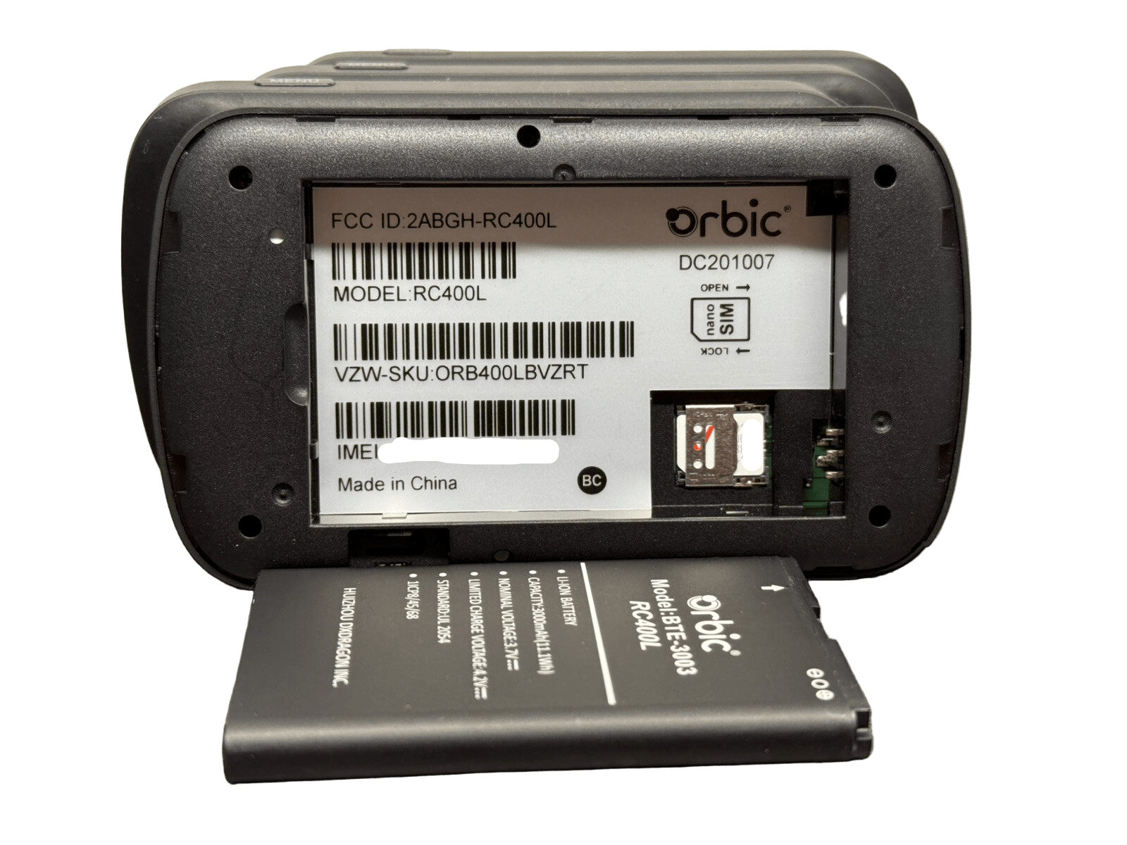 RayHunter Orbic RC400L IMSI Catcher & Stingray Detector