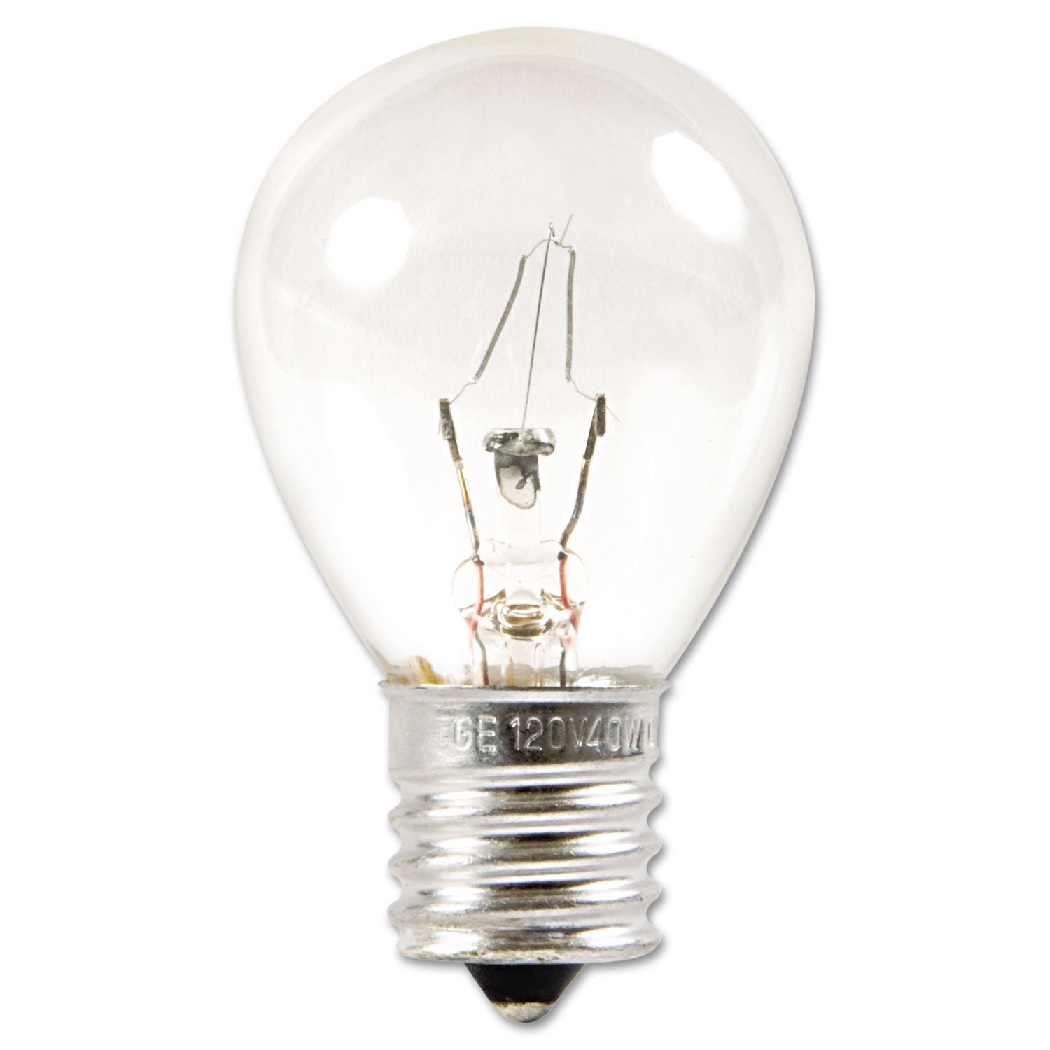 GE Incandescent S11 Appliance Light Bulb, 40 W