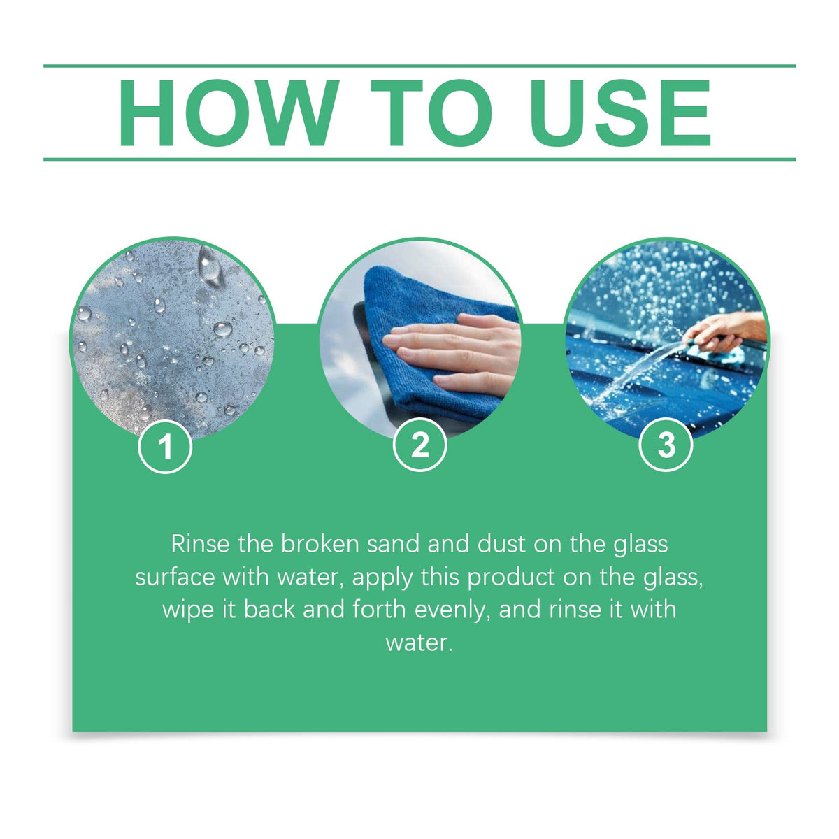 Car Oil Film Cleaner Rain And Fog Proof Cleaning Coating Window Cleaning Car Glass Cleaning