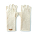 Cashmere Autumn And Winter Unisex Warm Touch Riding Windproof Knitted Five-finger Gloves