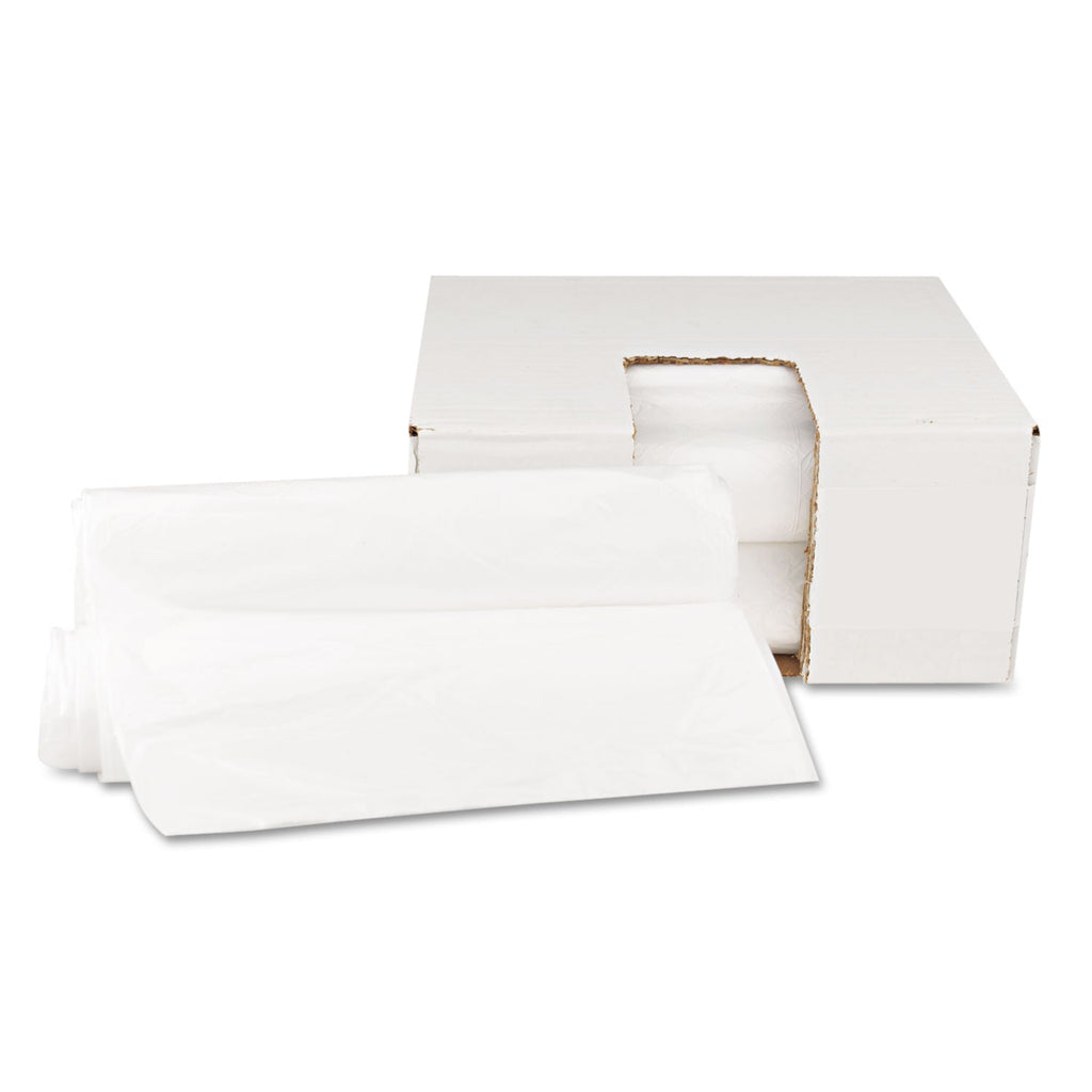 General Supply High-Density Can Liners, 16 gal, 6 microns, 24" x 31", Natural, 1,000/Carton