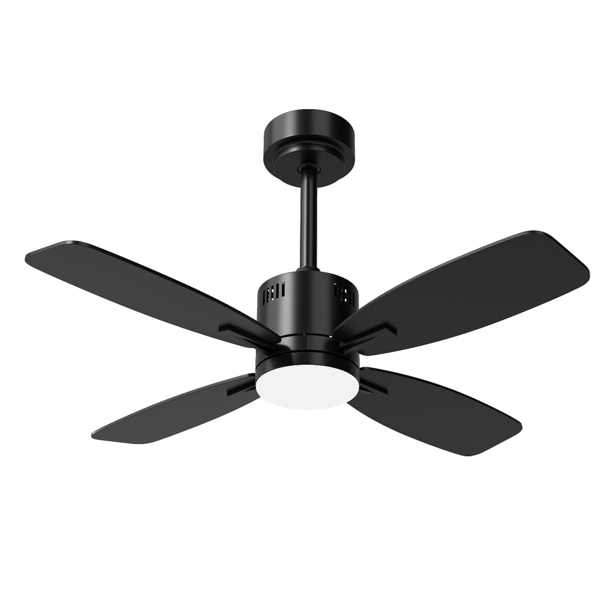 42inch Ceiling Fan with Light and Remote 3CCT LED with Memory 4H Timer 6 Speeds-Black