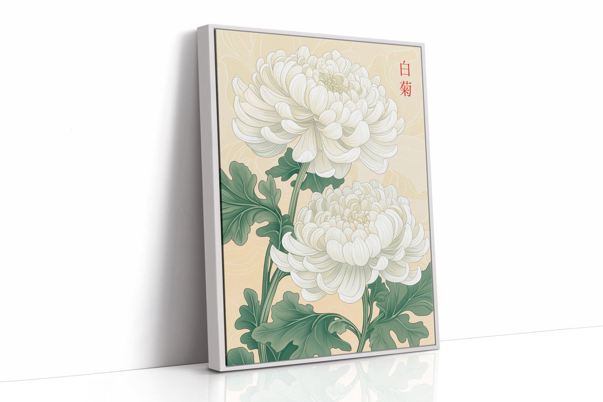 White Chrysanthemum – Symbol of Purity and Elegance