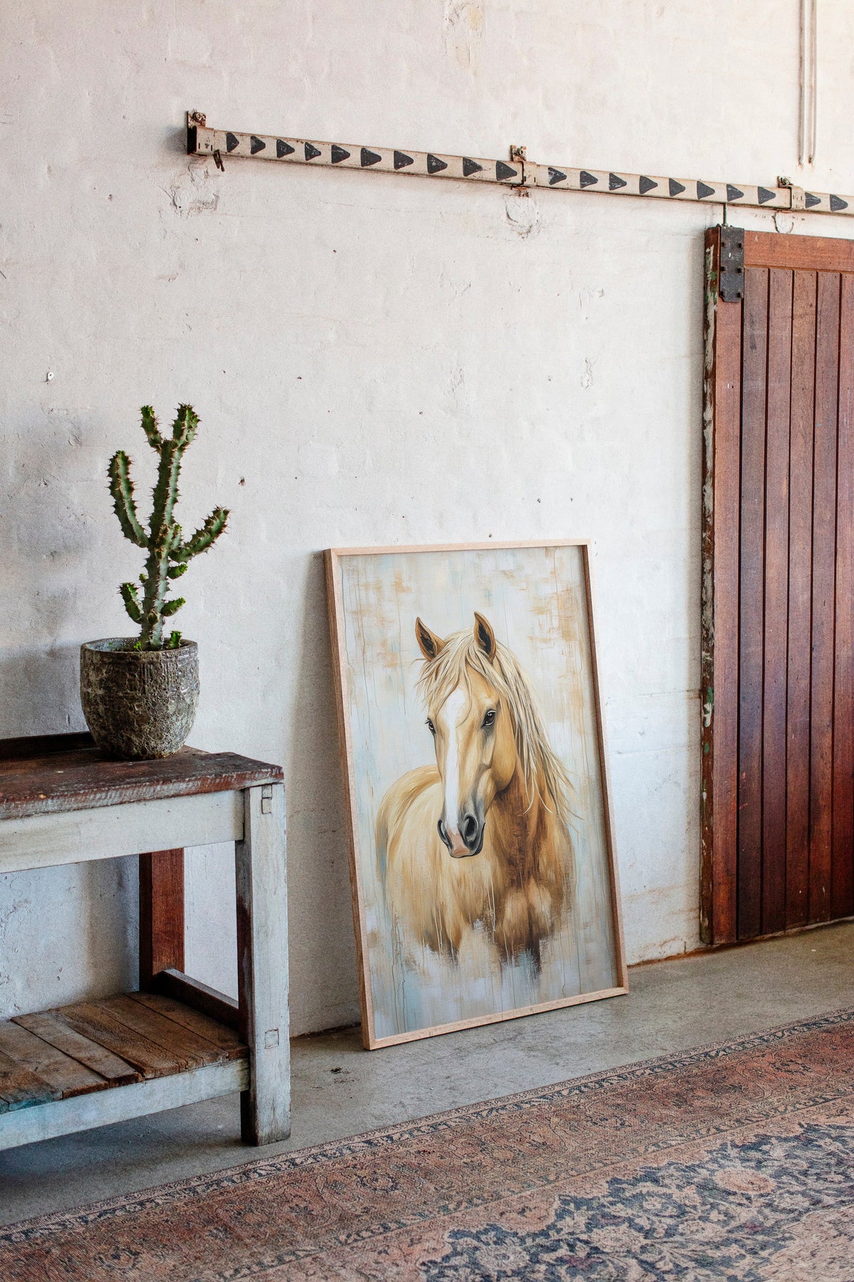 Palomino Gaze: Golden Spirit